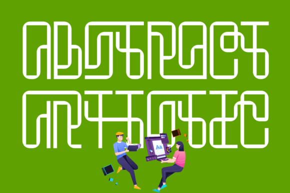 Abstract Artistic: A Display Font with Editorial Soul