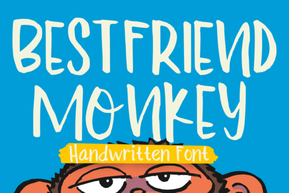 Bestfriend Monkey: A Playful Display Font for Handmade Creators
