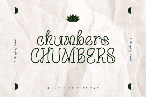 Chumbers: An Elegant Display Font for Thoughtful Branding