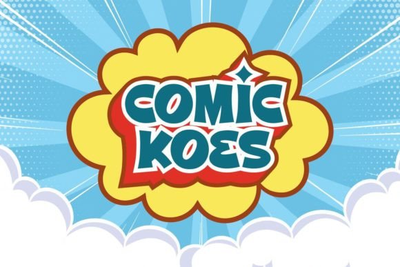 Comic Koes: A Playful Display Font That Stands Out in Fast-Scrolling Feeds