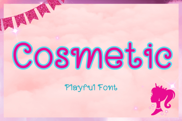Cosmetic Font: A Playful Display Typeface for Digital Charm