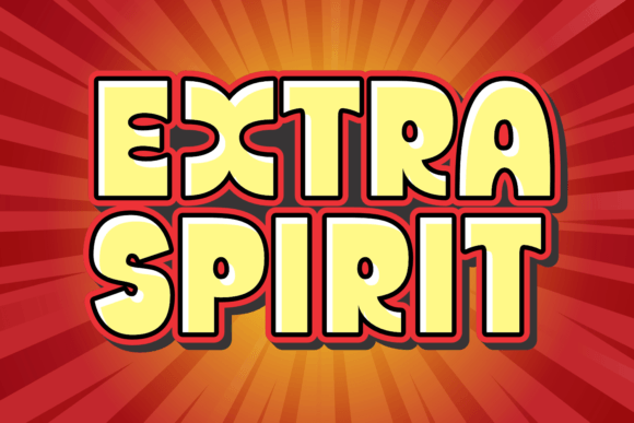 Extra Spirit: A Display Font That Adds Charm to Real Business Materials