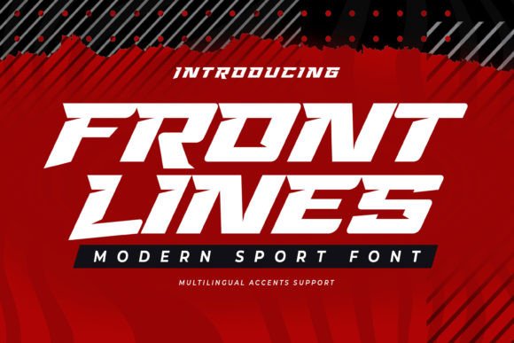 Front Lines: A Display Font That Anchors Editorial Mood