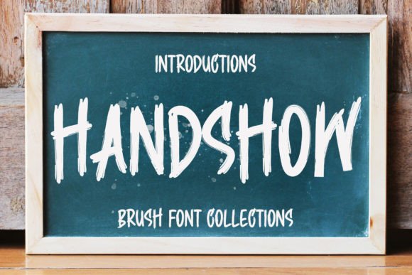 Handshow: A Playful Display Font That Makes Your Message Stick