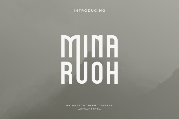 Minaruoh: A Display Font That Makes Your Headlines Instantly Recognizable