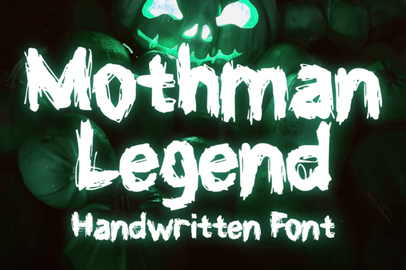 Mothman Legend: A Grunge Spooky Font for Bold Horror Branding