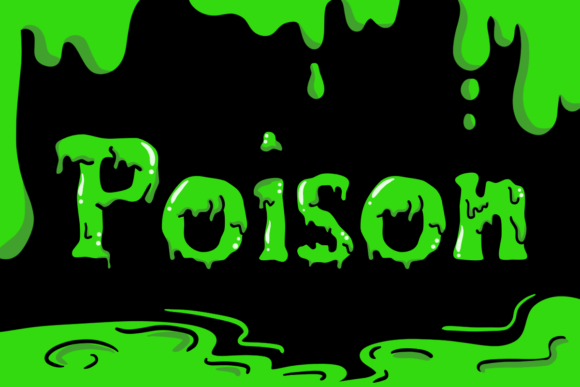 Poison: A Bold Display Font with Bite