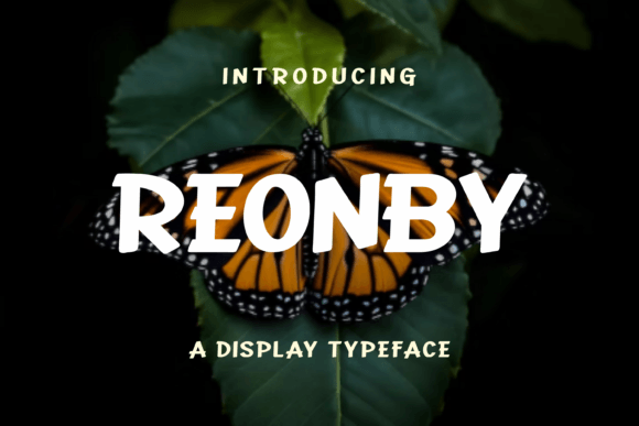 Reonby: A Bold, All-Caps Display Font That Delivers