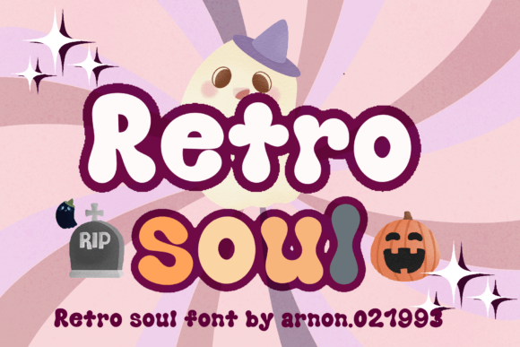 Retro Soul: A Joyful Display Font for Small Business Branding