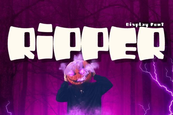 Ripper: A Display Font That Delivers Personality at First Glance