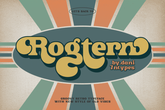 Rogtern: A Retro Display Font for Distinctive Web Design