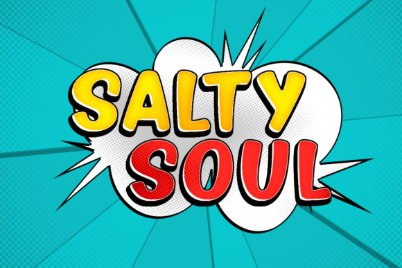 Salty Soul: A Charming Display Font for Small Business Branding