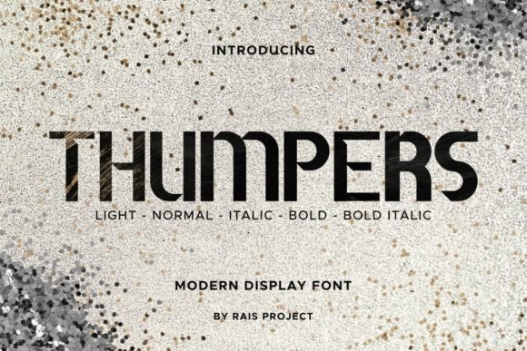 Thumpers: A Sporty Display Font That Lifts Your Digital Brand