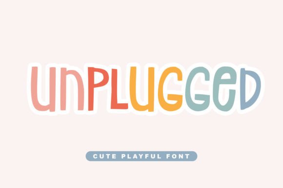Unplugged: A Handwritten Display Font for Editorial Warmth