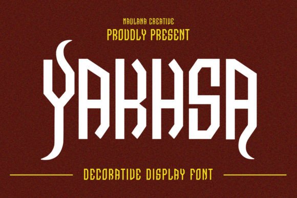 Yakhsa: A Display Font That Elevates Real Small Business Branding
